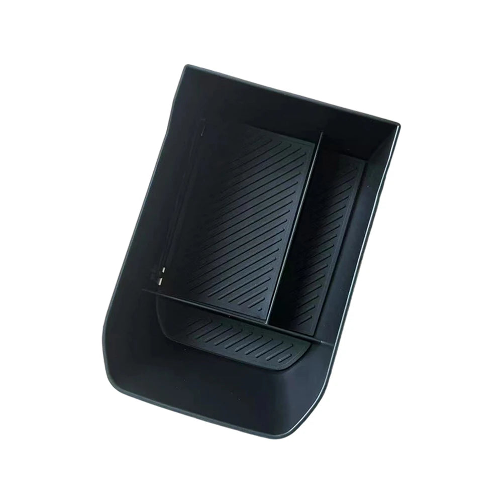 1 Pcs Car Central Console Armrest Front  Storage Box Organizer  Container Tray  For Kia EV3 Central Console Armrest Storage Box
