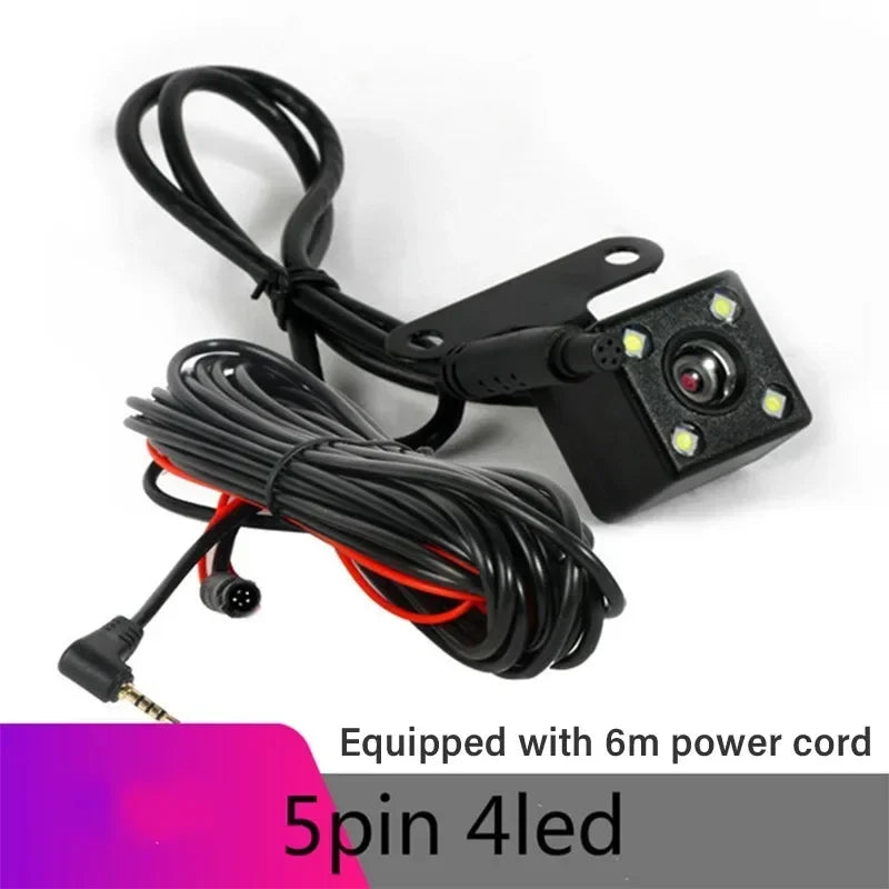 Hd dashcam rear camera reverse image 5 pin reverse camera Full day Color waterproof sunscreen 170 Angle