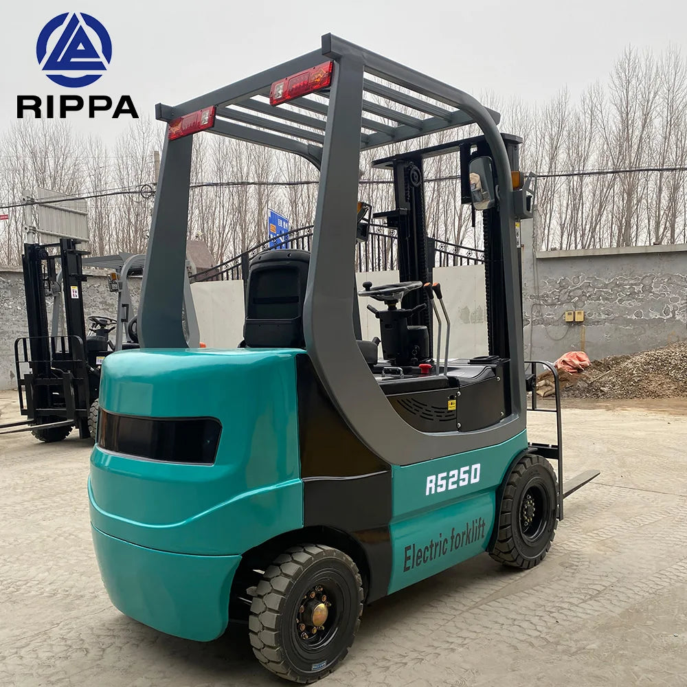 Hot Sale 3.5 Ton Small Four-Wheel Drive Lift Truck All Rough Terrain Stacker CE Approved Hydraulic Electric Forklift
