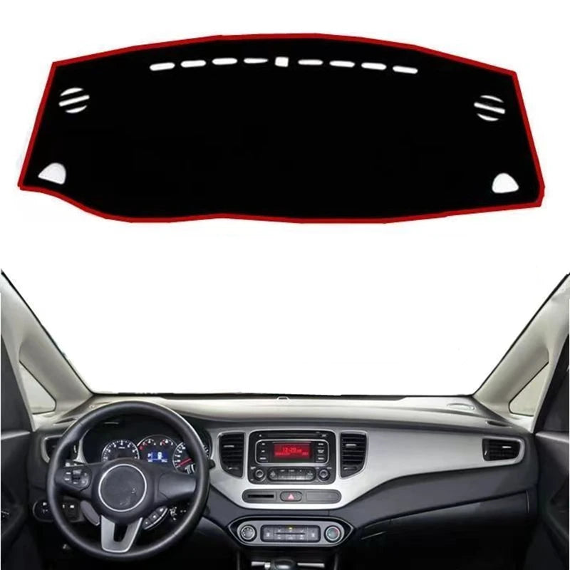 For Kia Carens RP 2013 2014 2015-2019 Car Dashboard Cover Sunshield Mat Pad Dash Board Instrument Protect Carpet Rug Accessories