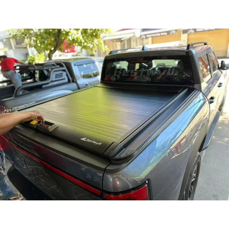BESTWYLL Aluminum Truck Shutter BYD Shark 6 Retractable Truck Bed Cover Manual Pickup Roller Lid