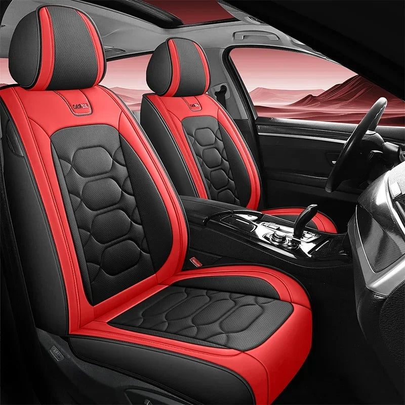 Full Coverage Universal Pu Leather Car Seat Covers for AUDI Q5 Q2 Q3 Q6 Q7 Q8 S1 S4 S5 S6 SQ5 RS3 RS4 RS5 RS6 TT Car Accessories