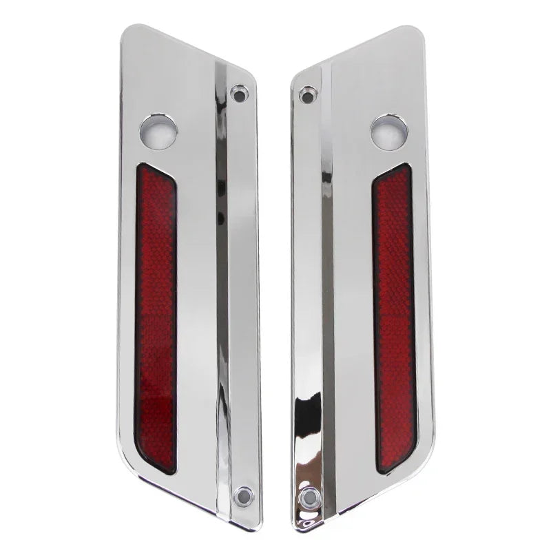 Motorcycle Accessories Saddlebag Latch Cover ABS For Harley Touring Electra Street Glide Road King FLH FLT FLHR FLTR 1993-2013