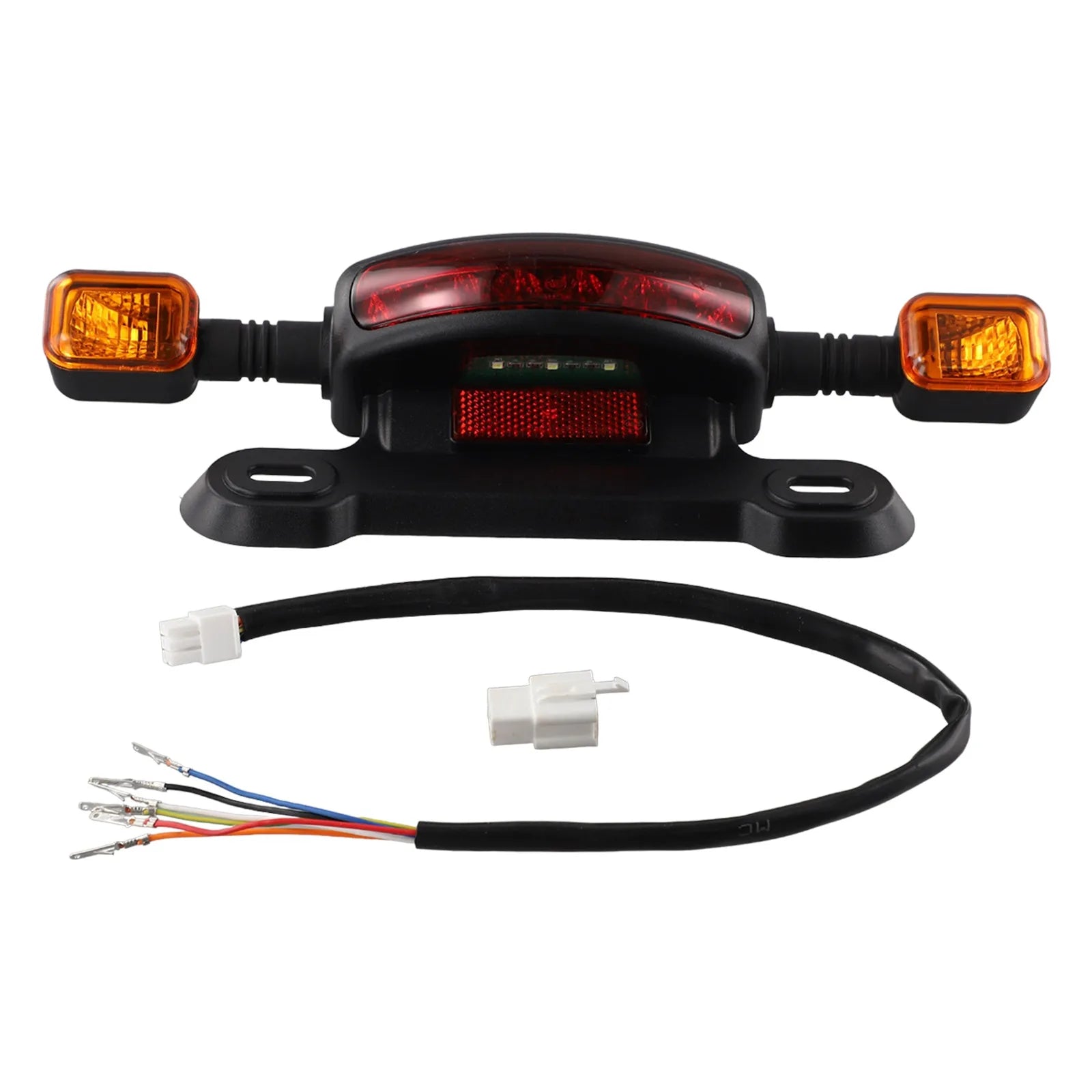 12/48/60V Electric Vehicle Rear Light Hot Sale LED Brake Driving Light Turn Signal Taillight Electric Bicycle Replacement Parts