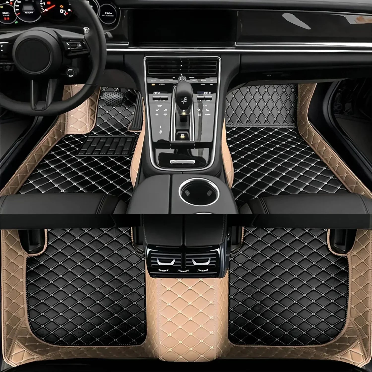 Car Floor Mats For MG eHS  2020 2021 2022 2023 2024 2025 2026 Waterproof Full Set Floor Mats For Cars Accessories