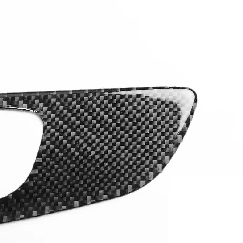 4pcs Car Interior Accessories Door Panel Handle Pull Cover Soft Carbon Fiber Trim Frame For Alfa Romeo 159 2005 - 2021 2022 2023