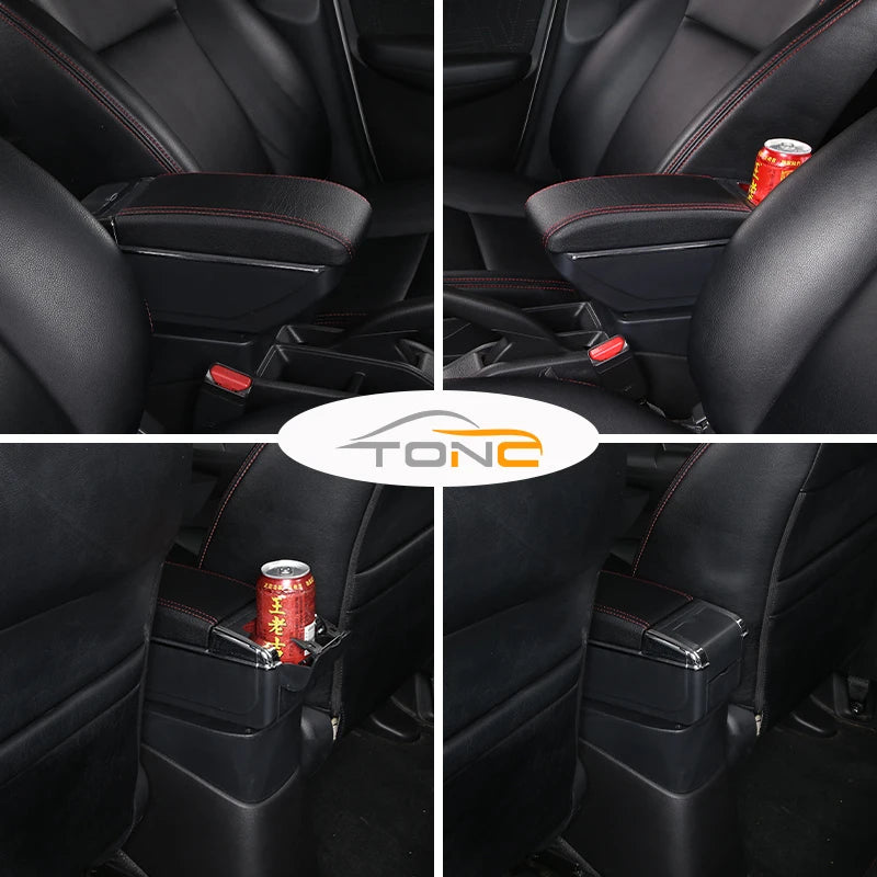 For Chery A1 2007-2011 car armrest box central storage box with cup holder car interior modification details accessories