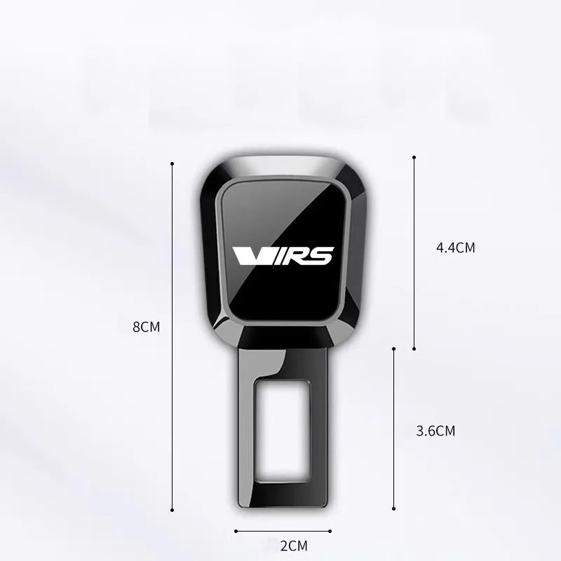 For Skoda Octavia Virs RS IV car Accessories Car Safety Belt Extension Plug Buckle Seatbelt Clip Adjustable Extender 