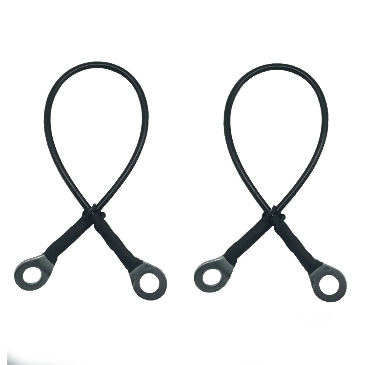 1Pc/2Pcs 40cm Universal Pickup Truck Tailgate Support Steel Wire Hitch Strap Cables