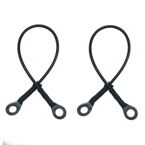 1Pc/2Pcs 40cm Universal Pickup Truck Tailgate Support Steel Wire Hitch Strap Cables