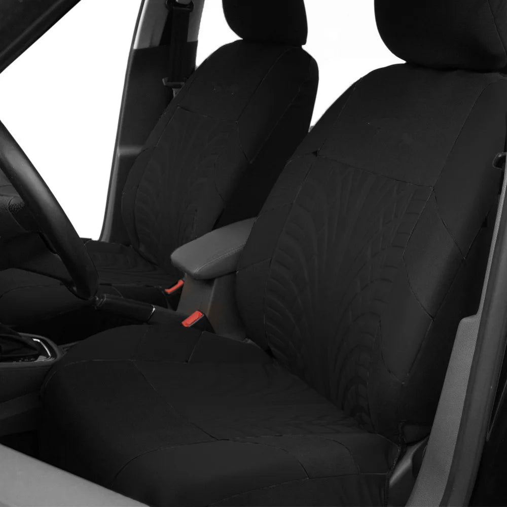 Universal Car Seat Covers Full Set Front Split Rear Bench For Car Universal Cloth SUV Sedan Van Automotive Interior Covers