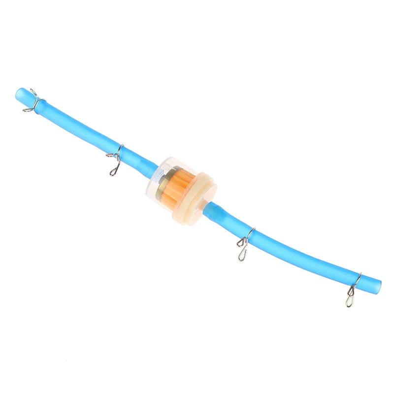 Top-Notch Fuel Filter for Motorbikes, ATVs, and Scooters; High-grade Fuel Filter Component with Fuel Line