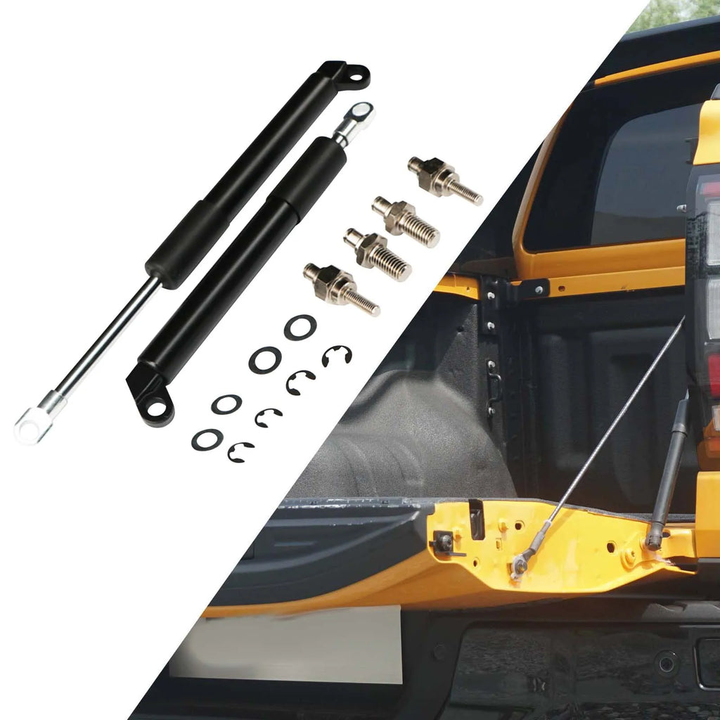 Truck Tailgate Assist Shock Struts Accessories for Ranger T9 2022-2023+ Tail Rear Gate Door Slow Down Tailgate Strut Kits