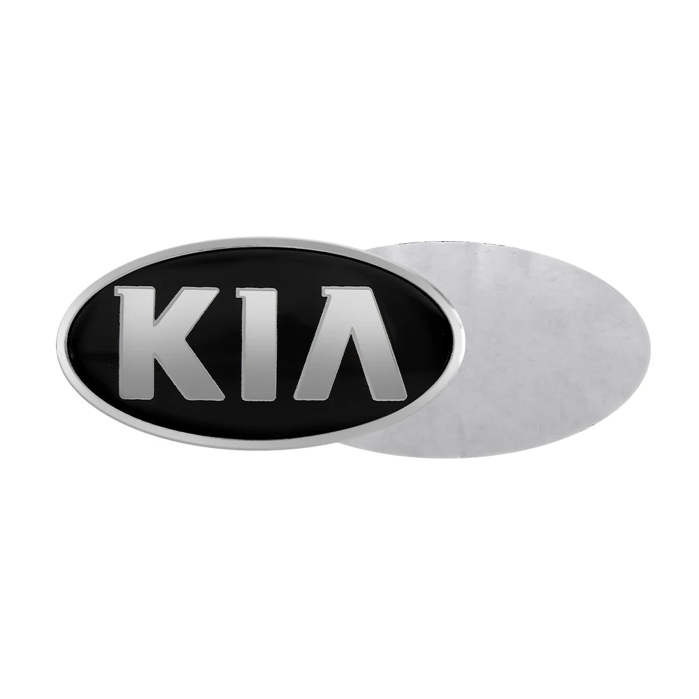 Car Interior Stickers Decoration Accessories For Kia KN Rio Ceed Sportage Cerato Soul K4 K5 K6 Car Steering Wheel Center Sticker