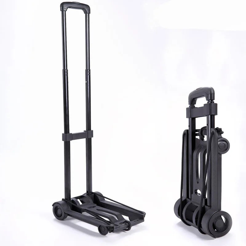 2/4-wheel foldable trolley truck, portable shopping cart, household grocery truck, small cart, garden cargo truck