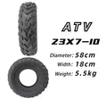ATV tire for hot sale sports 22x10-10 23x7-10 4pr tires Tubeless tires for ATV