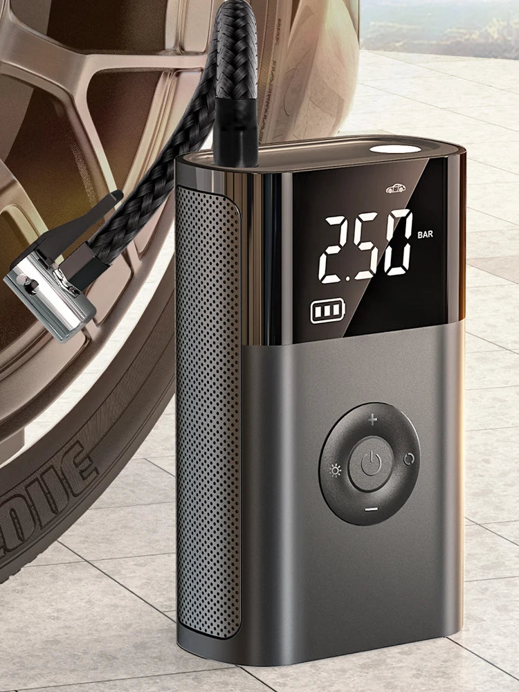 Carsun Digital Display Digital Car Tire Inflatable Pump Portable Electric Wireless Smart Car Inflatable Pump