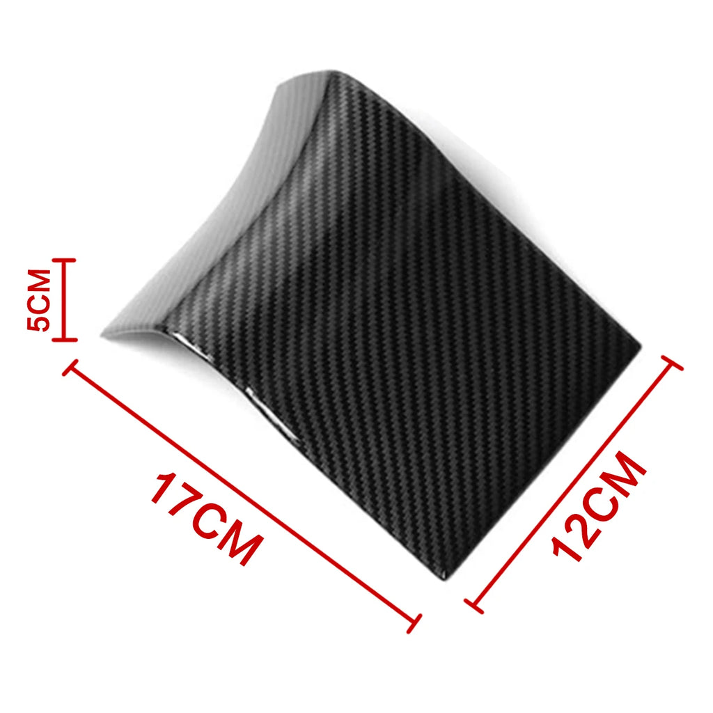 Hoolcar Interior Door Handle Panel Trim ABS Cover Accessories for 2015-2020 Ford F150, Carbon Fiber