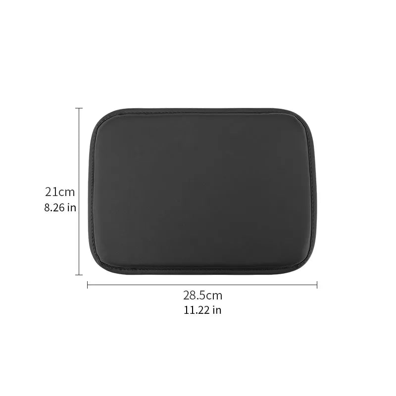 Car armrest cushion cover leather car console armrest box accessory cover seat cushion center console pad