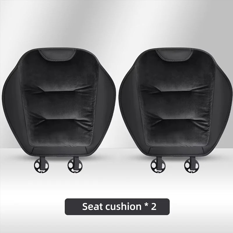 For Mitsubishi Outlander ASX Ralliart Lancer Cordia Pajero  Eclipse Cross L200 EVO Car Front/Rear Seat Cover Protective Pad