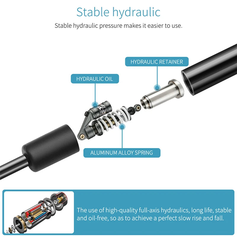 Soporte de elevación para portón trasero de coche, amortiguadores, accesorios para Volkswagen Tiguan 2009, 2010, 2011, 2012, 2013, 2014, 2015, 2016 y 2017