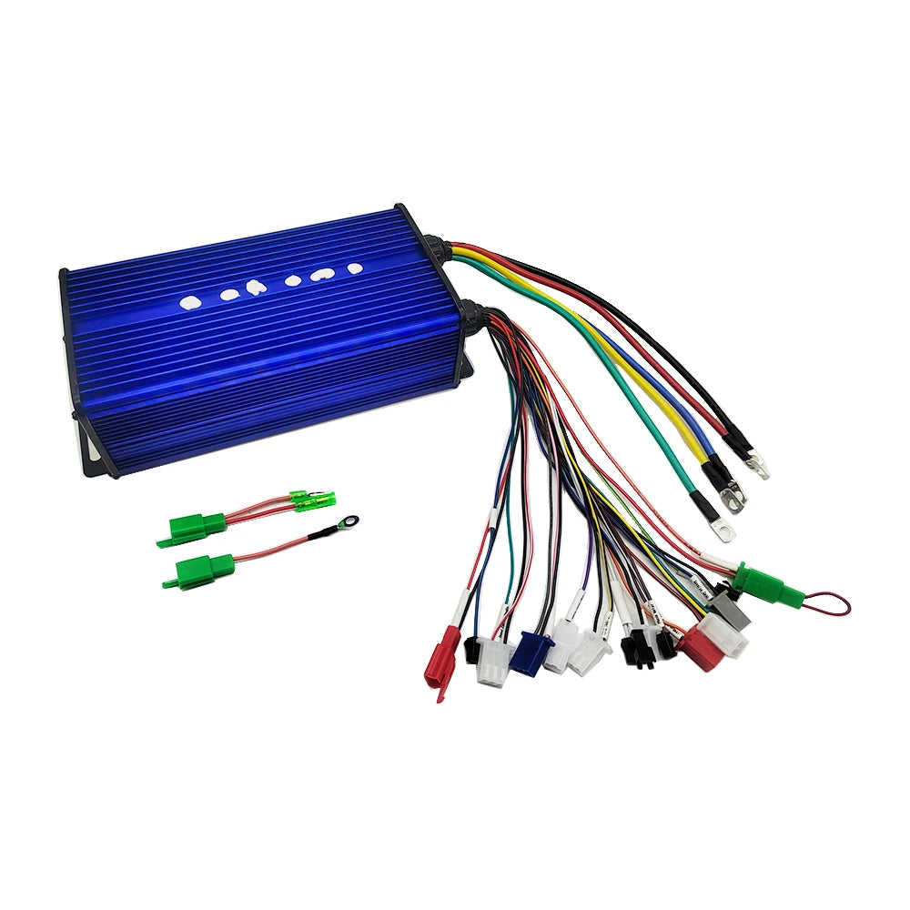 Electric Vehicle Brushless Motor Controller 3000W-5000W 48V 60V 64V 72V 84V 100A For E-Bike Motor Motorcycles Spare Accessories