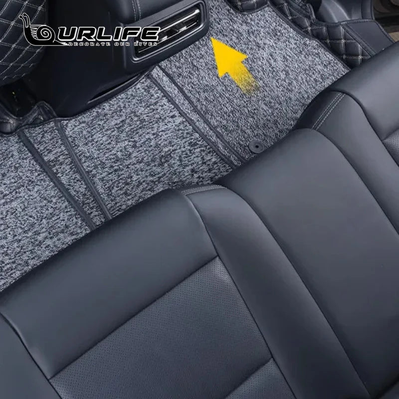 For HAVAL H7 2024 2025 LHD RHD Accessories Specialized Floor Mats Car Mat Leather Waterproof Foot Mat Full Covers