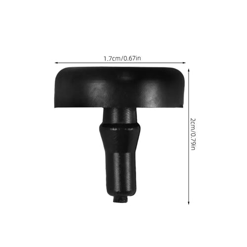 15 pastillas de goma para interruptor de luz de freno, instalación rápida, activación precisa, repuesto de pedal de freno, accesorios para coche.