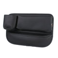 With Cup Holder for Cellphones Car Interior Accessories Car Seat Gap Organizer Auto Console Side Storage Box Pu Leather