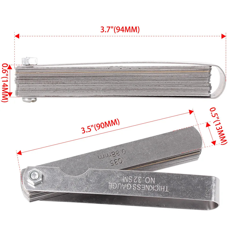 Herramienta universal para medir la distancia entre bujías (10 mm, 12 mm, 14 mm y 16 mm)