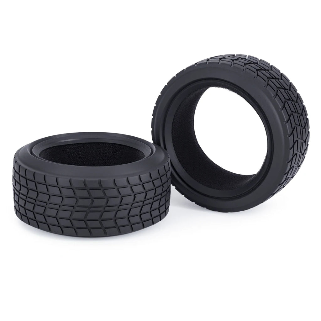 On-Road RC Racing Car Tires (68x30mm) 4PCS – High Grip, Abrasion-Resistant Hot Melt Tyres for HSP 94123, HPI, Himoto FW06, TT01