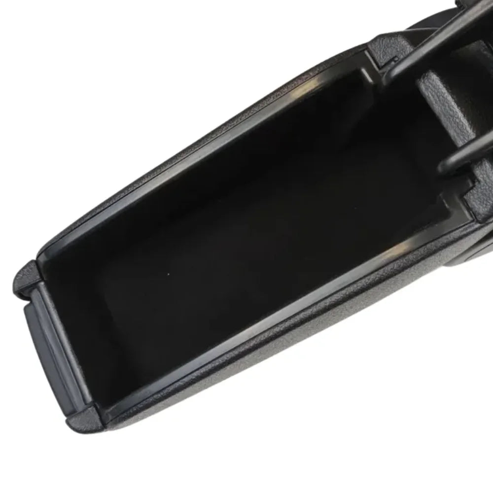 For Renault Clio V MK5 2019-2023 Center Console Armrest Storage Box Black Leatherette / Fabric Car Interior Accessories