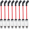 8 cables de bujía de alto rendimiento compatibles con Chevrolet Chevy GMC Cadillac Isuzu Express Silverado Suburban Sierra, etc.