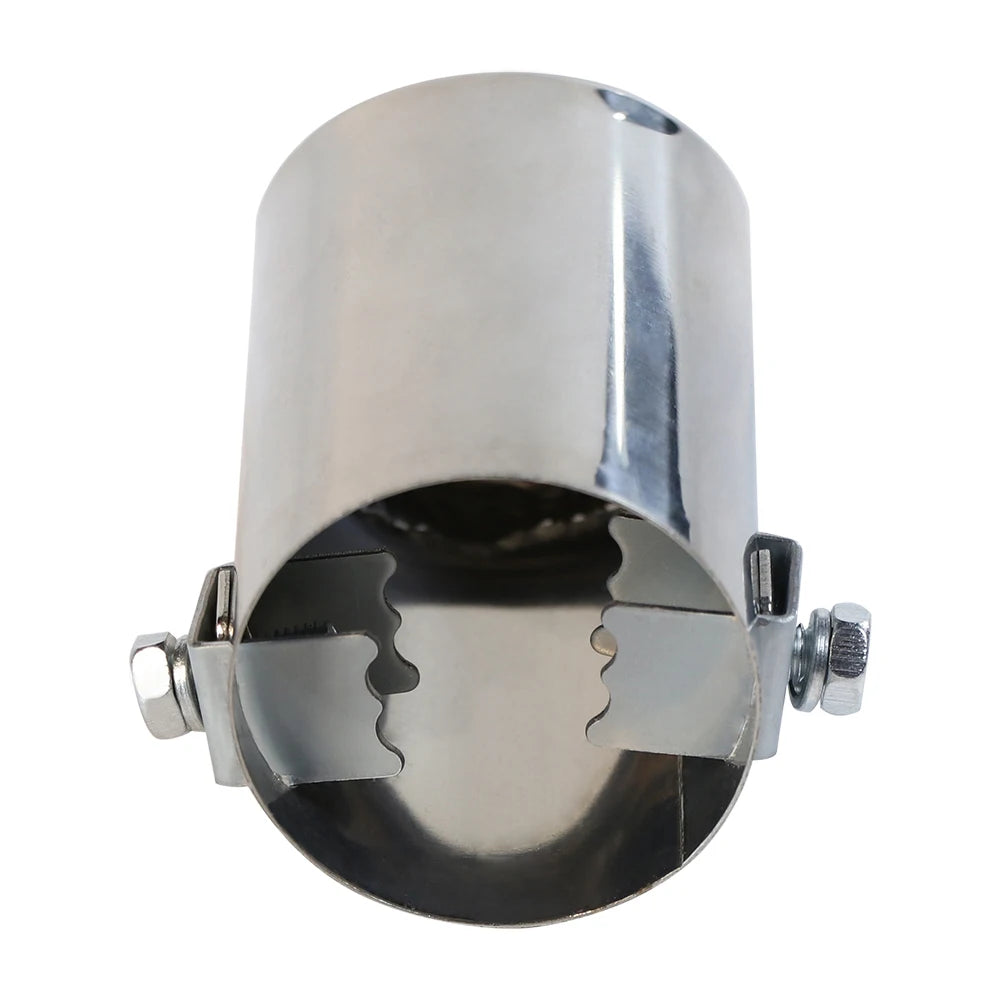 Exhaust Pipe Tip Car Auto Muffler Steel Stainless Trim Tail Tube For Double Tip Cola Escape Cut Out Audi A3 Accessories