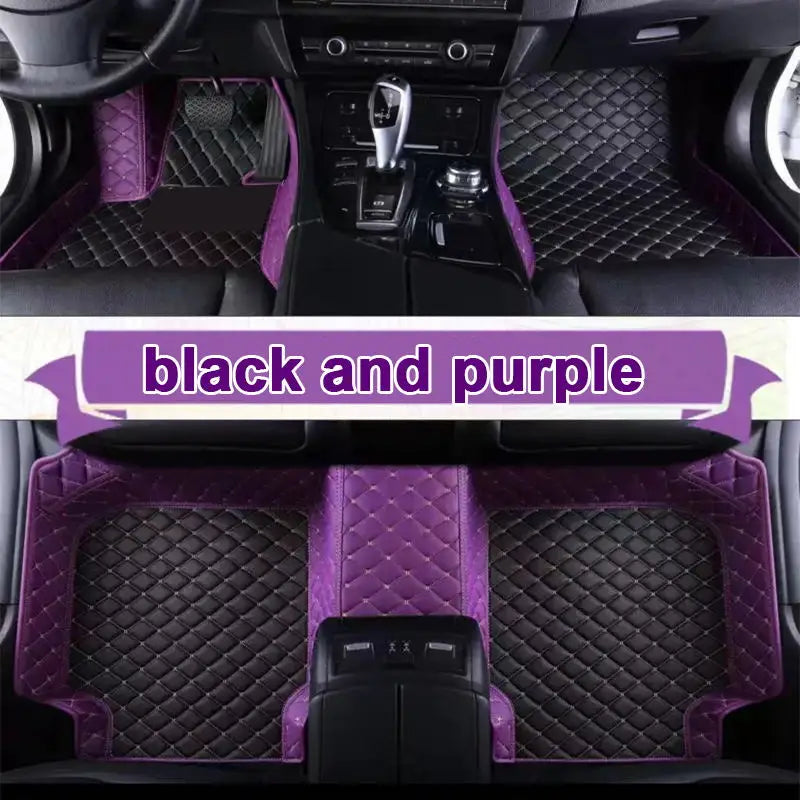 Car floor mats for Ford Mustang 2011 2012 2013 2014 Custom auto foot Pads automobile carpet cover