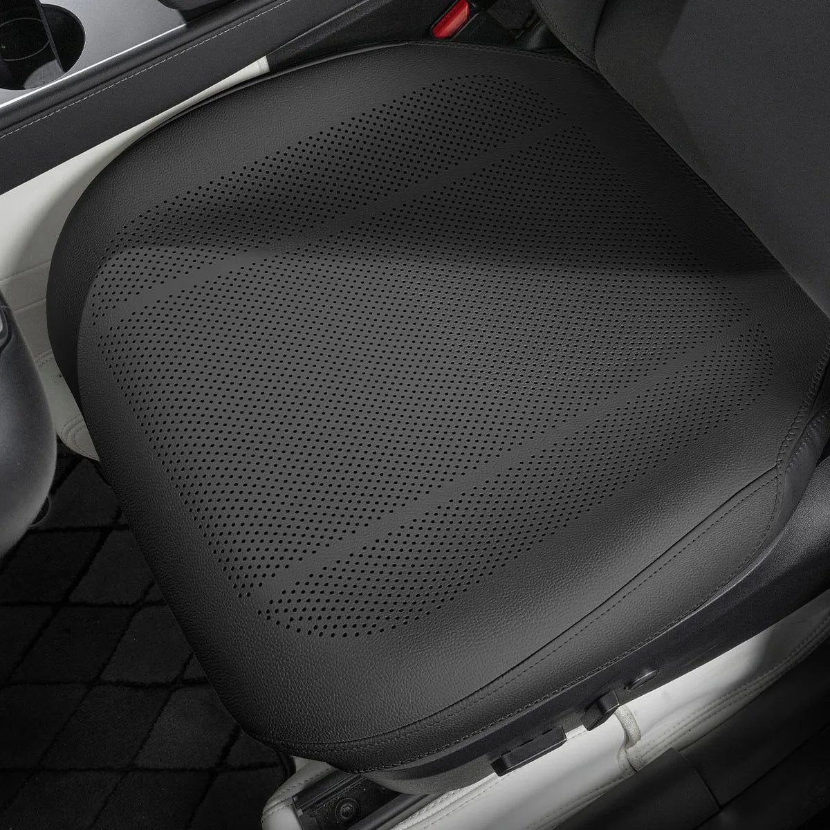Leather Car Seat Cover Universal Front Seat Protection Cushion For KIA RIO Sorento K3 K4 K5 K7 K9 Opirus Sportage R Ceed Stinger