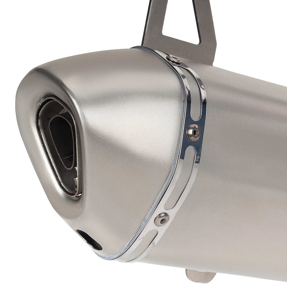 For vespa GTS300 GTS 300 Motorcycle Exhaust Titanium Color Full Set Escape System Slip On Front Link Pipe Muffler Scooter
