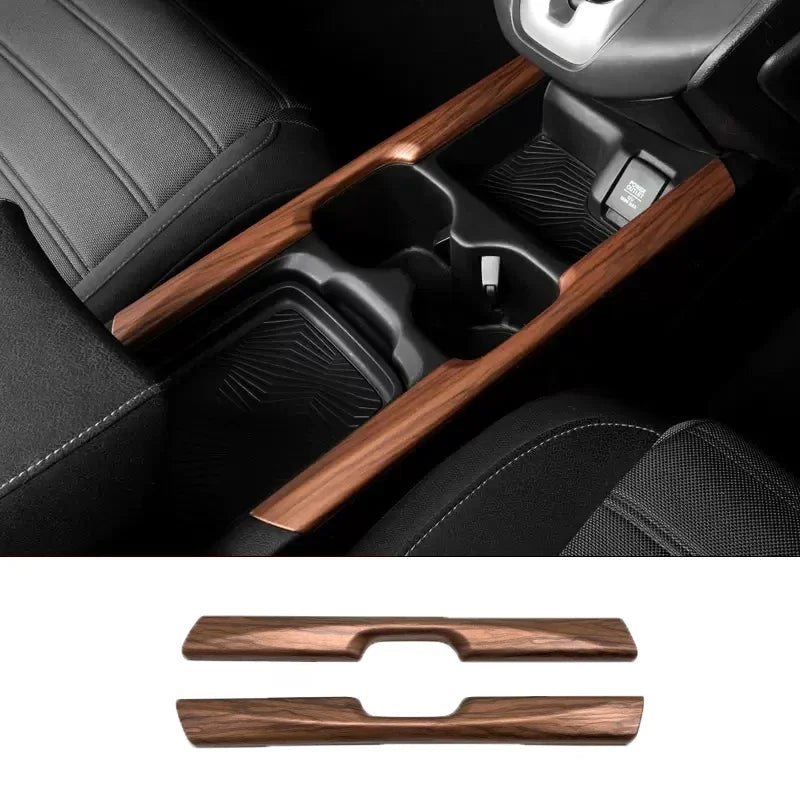 For Honda CRV CR-V 2017 2018 2019 2020 2021 2022 Peach Wood Interior Accessories Decoration Cover window switch gear panle cover