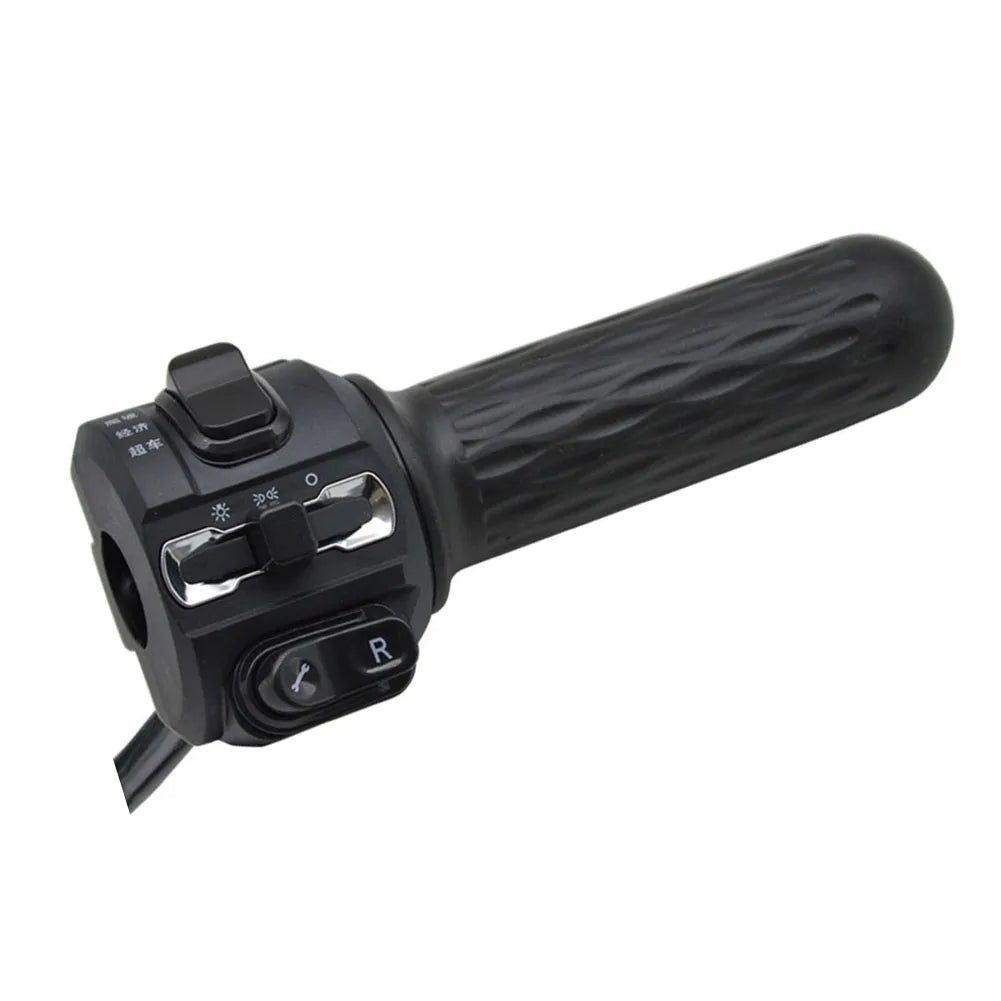 E-bike Electric Vehicles Throttle Switch-Horn Headlights Turn Signals Electric Bicycle Spin Handle Disc Brake Split Spin Handle
