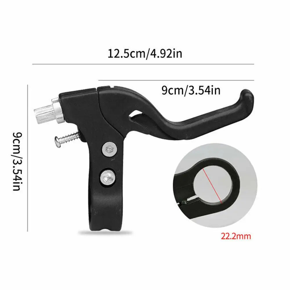 1 Pair Kids Bike Brake Levers Bicycle MTB BMX Mountain Road Handle Hand V-Brake