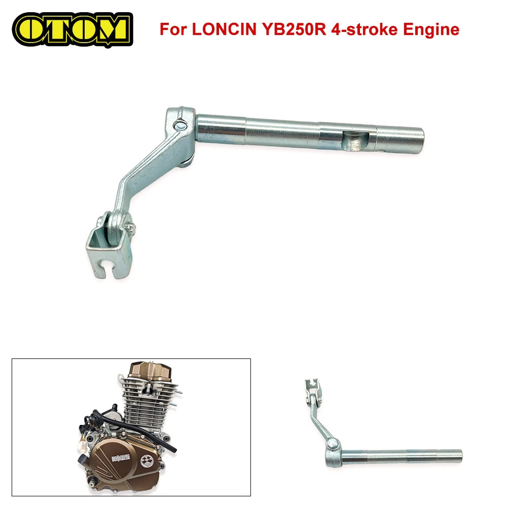 Motorcycle For LONCIN YB250R Clutch Push Axle Lever Rocker Arm Shaft Rod KEWS K23 4-stroke Engine Motocross Pit Dirt Bike Parts