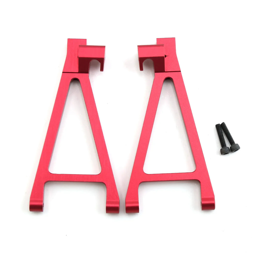 Piezas de mejora de metal: eje, brazo articulado, brazo de suspensión, placa de deslizamiento, eje para Traxxas Slash Summit E-Revo 1/16, accesorios.