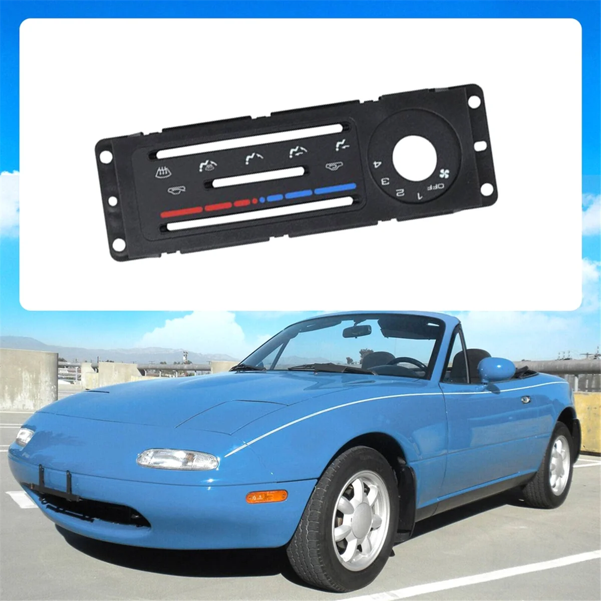 Car Accessories NA01-61-C04A Car Interior Trim Heater HVAC Control Panel for Maz
