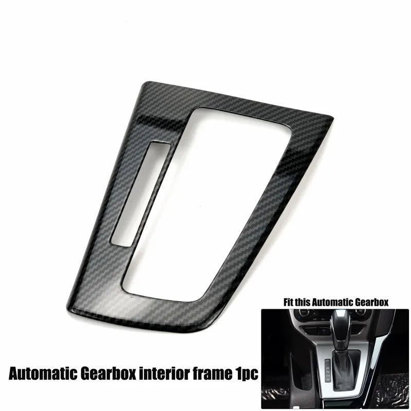 For Ford Focus 3 Mk3 Sedan Hatchback 2012-2014 Car Accessories Interior Gearbox Air Vent Handle Trim Decorative Sticker  Cover