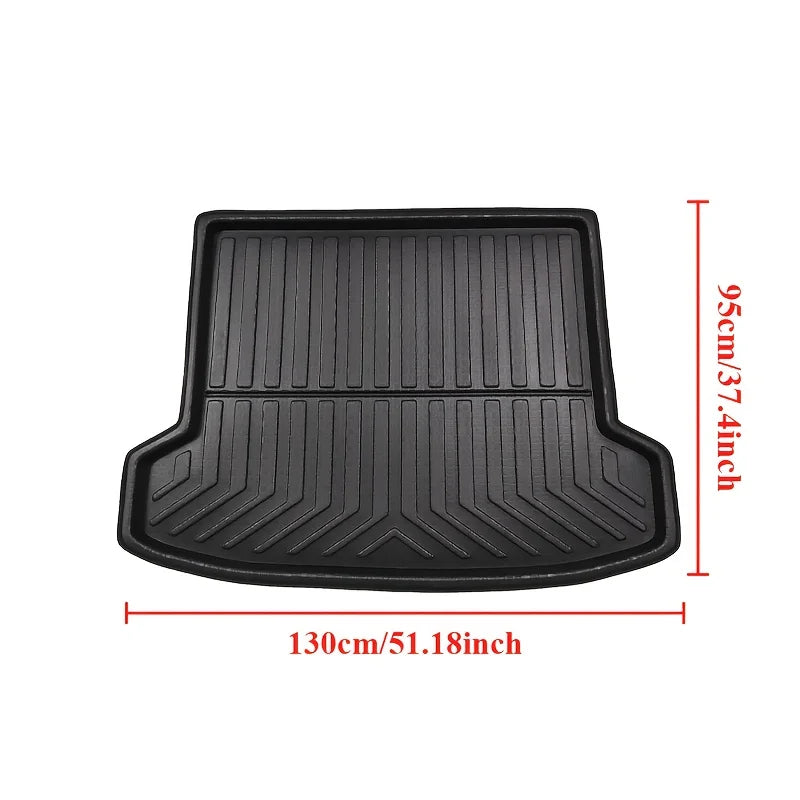 Car Rear Trunk Mat For Hyundai Tucson NX4 N-Line 2021-2025 2022 2023 2024 Luggage Cargo Boot Pad Liner Cover Rug Custom Parts