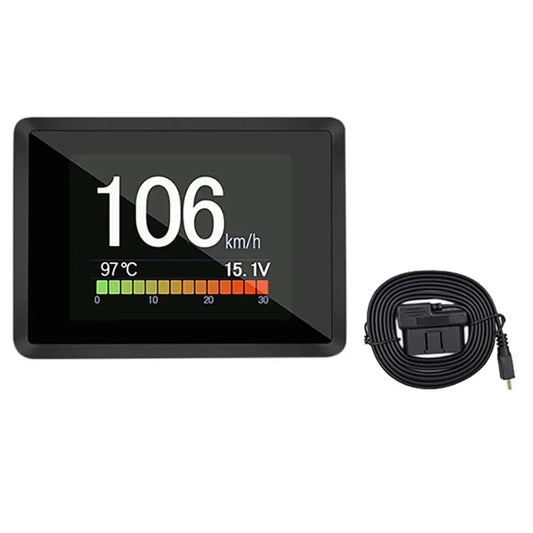 Automobile On-board Computer A203 Car Digital OBD 2 Computer Display Speedometer Fuel Consumption Meter Temperature OBD2 Gauge