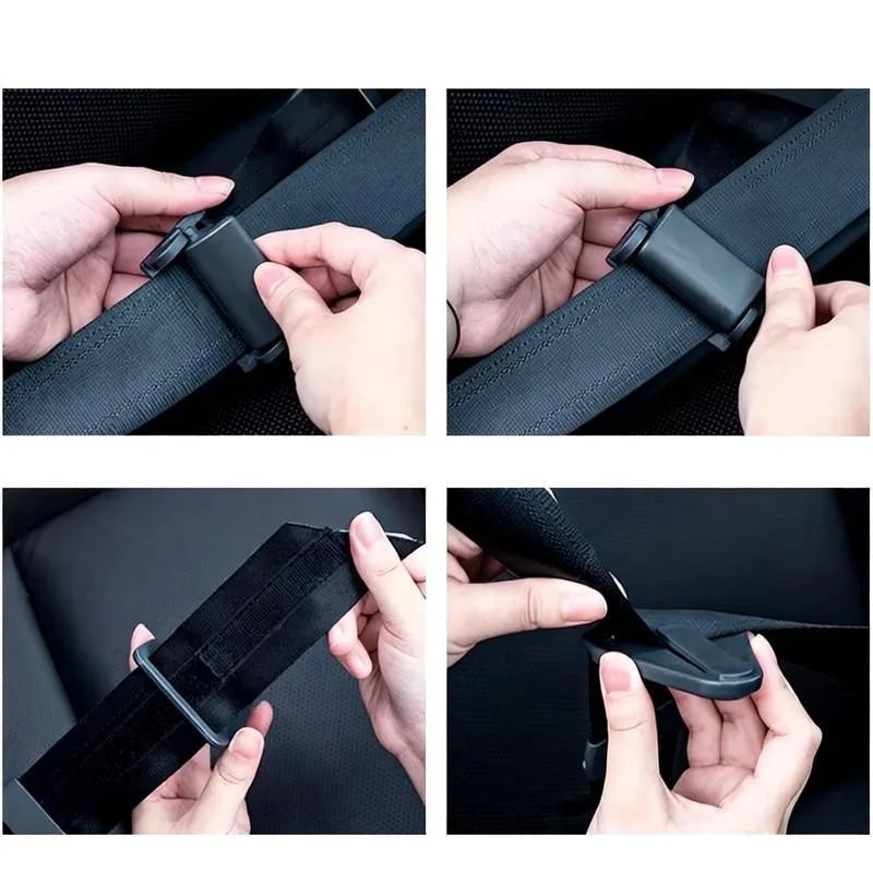 Child Car Seat Belt Adjuster Triangle Anchor Shoulder Protection Limiter Safety Accessory for Vehicle Seats