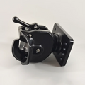 RC Dump Truck Metal Tail Boom Trailer Hitch Hook for 1/14 Tamiya SCANIA 770S R620 VOLVO BENZ Arocs MAN TGX LESU Car Accessories