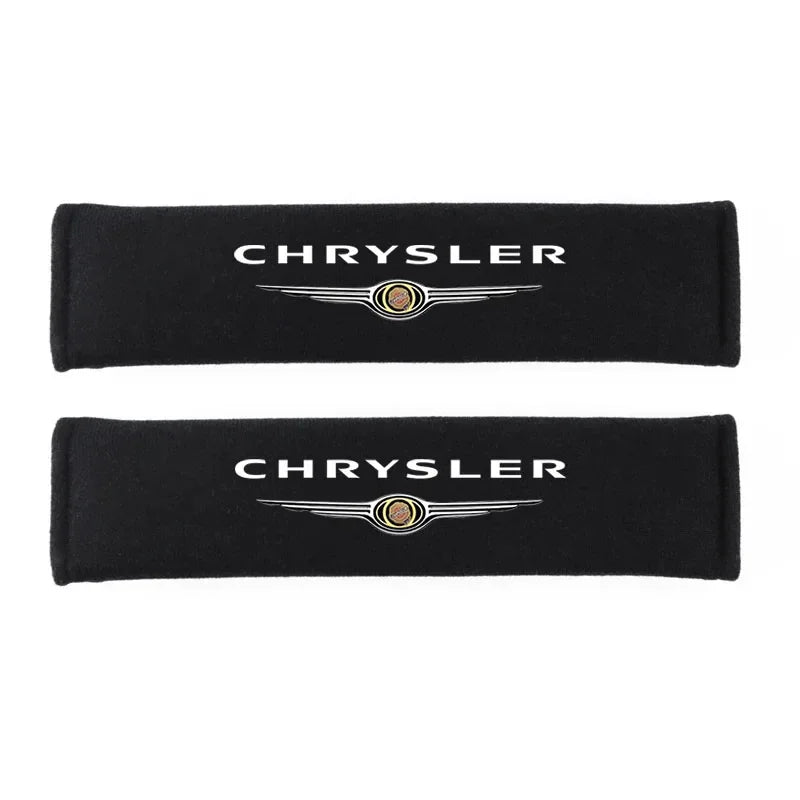 Seat Belt Accessories Car Safety Belt Shoulder Cover Pad for Chrysler 300 300C Cruiser Voyager Sebring Pacifica Crossfire 200