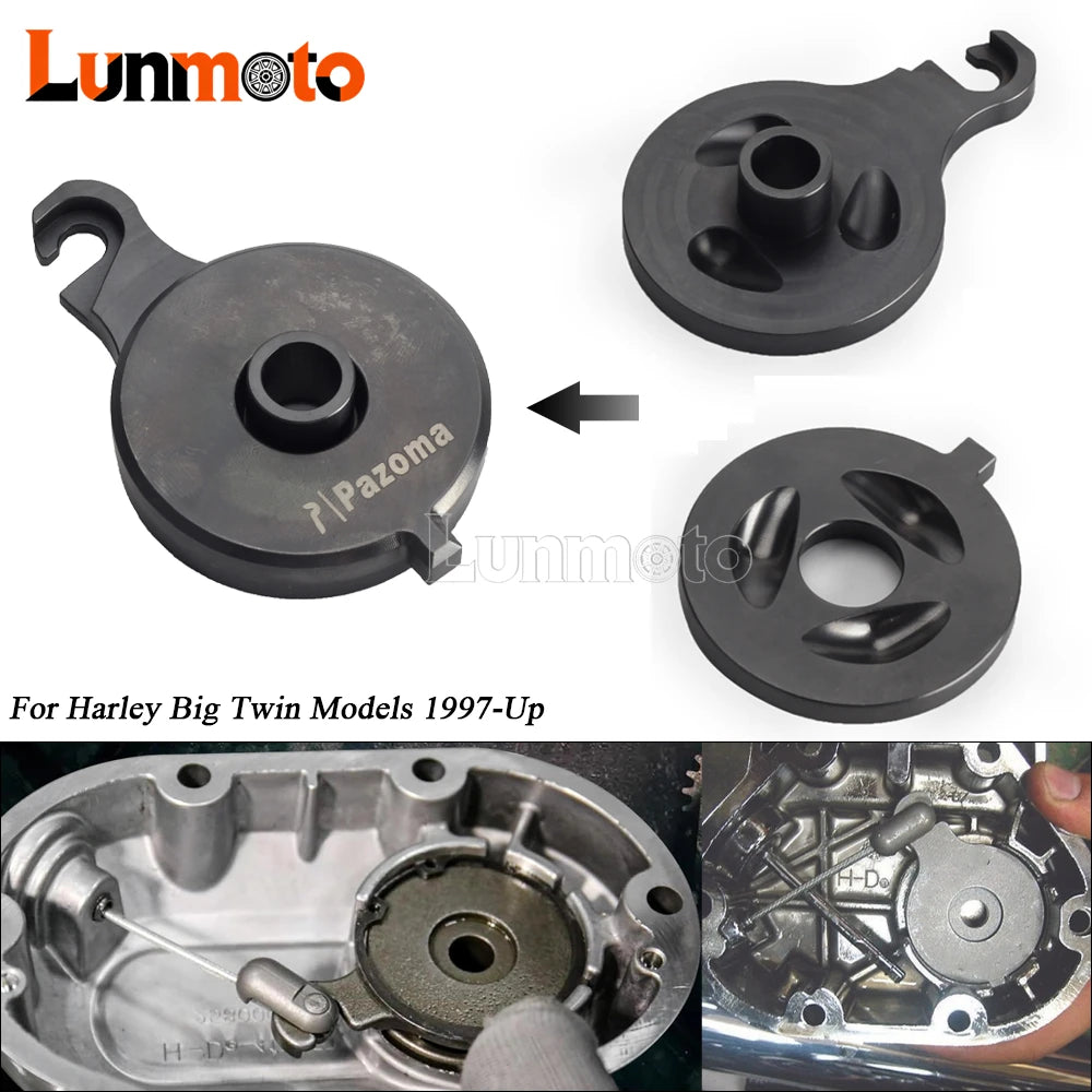 Motorcycle Power Clutch Easy Pull Clutch Kit For Harley Dyna Softail Touring Big Twin Engine Mechanical Clutch Parts 1987-2022